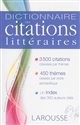 Dictionnaire des citations littéraires