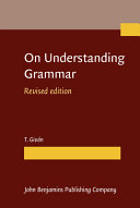 On understanding grammar