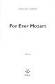 For ever Mozart : phrases