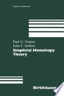 Simplicial homotopy theory