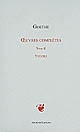 Oeuvres complètes : Tome II : Théâtre : [Tome premier]