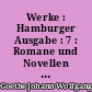 Werke : Hamburger Ausgabe : 7 : Romane und Novellen : Bd 2 : [Wilhelm Meisters Lehrjahre]