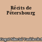 Récits de Pétersbourg
