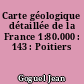 Carte géologique détaillée de la France 1:80.000 : 143 : Poitiers