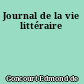 Journal de la vie littéraire