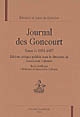 Journal des Goncourt : Tome I : 1851-1857