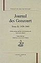 Journal des Goncourt : Tome II : 1858-1860