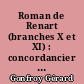 Roman de Renart (branches X et XI) : concordancier des formes graphiques occurrentes établi d'après l'édition de M. Roques (Champion, C.F.M.A., n° 85)