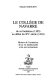 Le Collège de Navarre : de sa fondation (1305) au début du XVe siècle (1418) : histoire de l'institution, de sa vie intellectuelle et de son recrutement