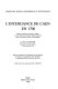 L'intendance de Caen en 1700 : édition critique des mémoires rédigés sous la dir. de Nicolas-Joseph Foucault "pour l'instruction du duc de Bourgogne"