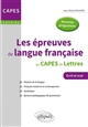 Les épreuves de langue française au CAPES de Lettres