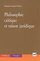 Philosophie critique et raison juridique