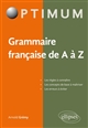 Grammaire française de A à Z