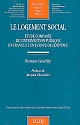 Le logement social : étude comparée de l'intervention publique en France et en Europe occidentale
