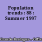 Population trends : 88 : Summer 1997