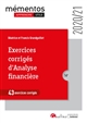 Exercices corrigés d'analyse financière : 43 exercices corrigés