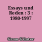Essays und Reden : 3 : 1980-1997