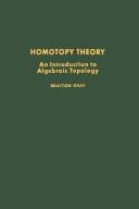 Homotopy theory : an introduction to algebraic topology