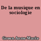De la musique en sociologie