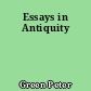 Essays in Antiquity