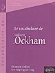Le vocabulaire de Guillaume d'Ockham