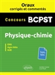 Physique-chimie : concours BCPST : agro-véto, ENS, G2E
