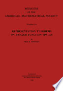 Representation theorems on Banach function spaces