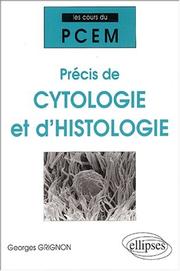 Précis de cytologie et d'histologie
