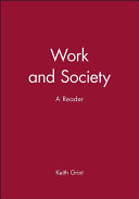 Work and society : a reader