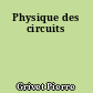 Physique des circuits