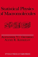 Statistical physics of macromolecules