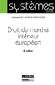 Droit du marché intérieur européen