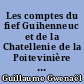 Les comptes du fief Guihenneuc et de la Chatellenie de la Poitevinière de 1426 à 1531