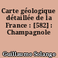Carte géologique détaillée de la France : [582] : Champagnole