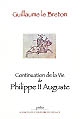 Continuation de la Vie de Philippe II Auguste
