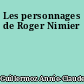 Les personnages de Roger Nimier