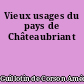 Vieux usages du pays de Châteaubriant