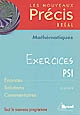 Mathématiques : exercices : PSI