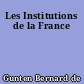 Les Institutions de la France