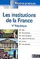 Les institutions de la France : Ve République, 4 octobre 1958