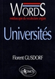 Words universités : médiascopie du vocabulaire anglais