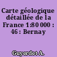 Carte géologique détaillée de la France 1:80 000 : 46 : Bernay
