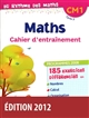 Maths, CM1 cycle 3 : cahier d'entraînement