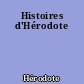 Histoires d'Hérodote