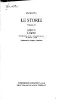 Le storie : Vol. I : Libro I : La Lidia e la Persia