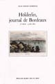 Hölderlin, journal de Bordeaux : 1er janvier-14 juin 1802
