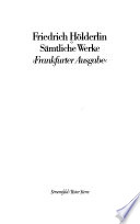 Sämtliche Werke : Frankfurter Ausgabe : I : Gedichte 1784-1789. Stammbuchblätter und Widmungen I