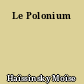 Le Polonium