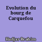 Evolution du bourg de Carquefou