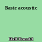 Basic acoustic